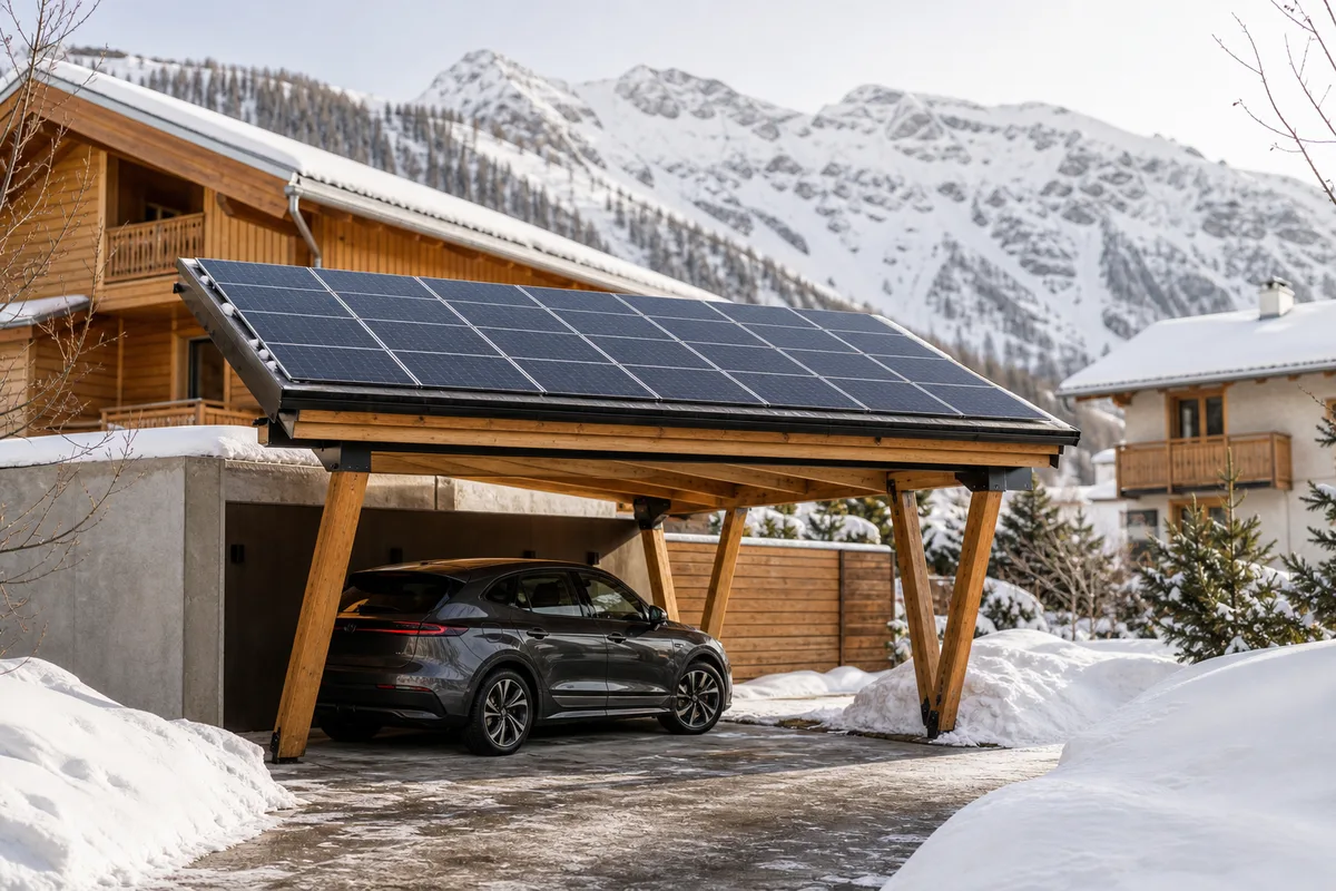 Carport solaire