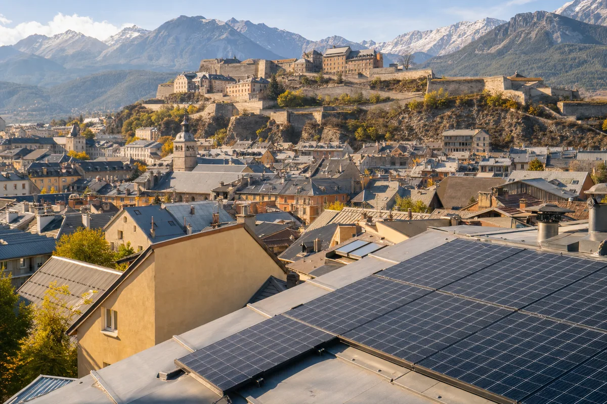 Panneau solaire Briançon : installation photovoltaïque