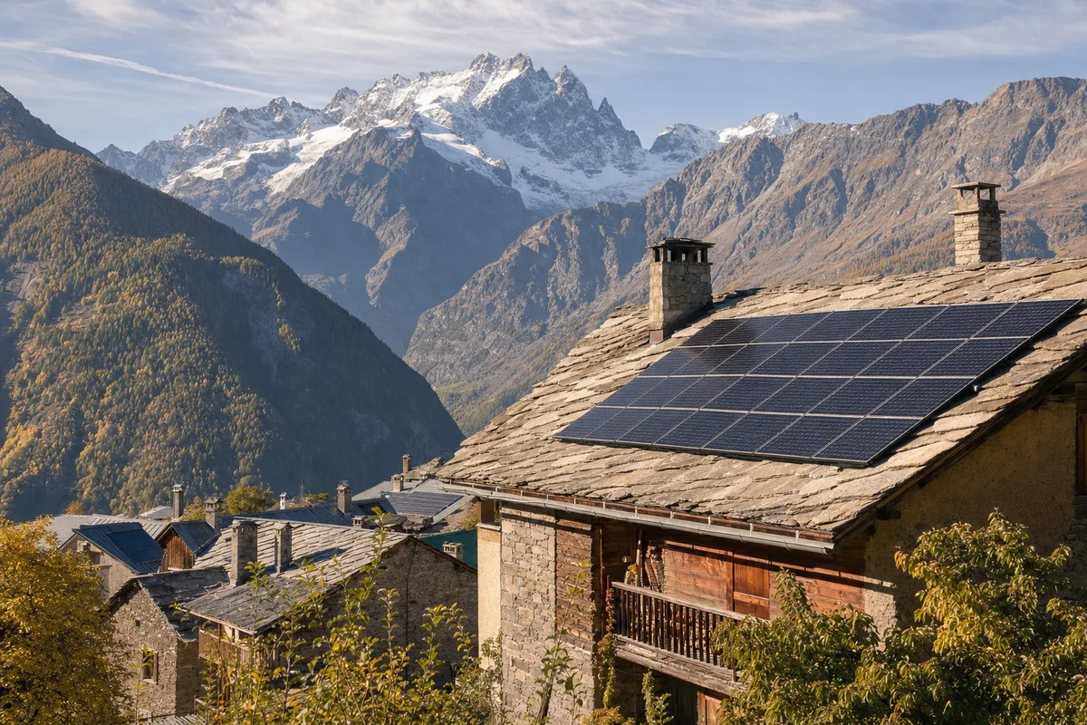 Panneau solaire La Grave : installation photovoltaïque